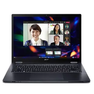 Acer 宏碁 14吋 行動商務可翻轉筆電 TravelMate P4 Spin 14 TMP414RN-53-5881