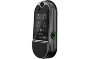 Lockly Vision Elite Smart Deadbolt Video Lock With Solar Panel - Matt Black