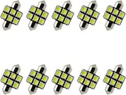 8X-SPEED 10PCS Led Interior Light Bulb 5050 Chip For Honda Odyssey MK3 2005–2010 Done Read Glove Box Trunk Vanity Mirror Sun Visor Light