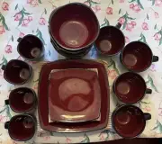 Gibson Elite 20 Piece Set of Cups, Plates, and Bowls
