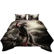Scary Art the Crematoria Frightening Creature Coverlet