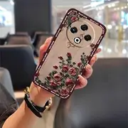 Phone Case Compatible with Tecno Spark30 4G/KL6, Durable Full wrap Anti-dust Waterproof Shockproof Oil Painting Dirt-Resistant Protective Cute