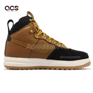 Nike 休閒鞋 Lunar Force 1 DuckBoot 男鞋 咖啡棕 高筒 防潑水 機能 禦寒 戶外 805899-202