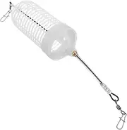 TOGEVAL Night Fishing Bait Cage Plastic Fishing Bait Trap Enhanced Hooks for EEL and Carp