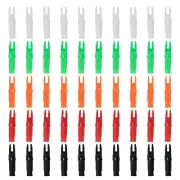 Brand New Archery Arrow Nocks Accessories 50pcs Red/black/white/green/orange