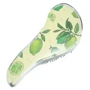 Tangle Shower Hair Magic Handle Detangling Brush Comb Lemon Pattern