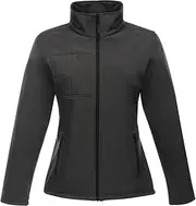 [REGATTA] Womens/Ladies Octagon II Waterproof Soft Shell Jacket (UK Size: 10) (Seal Grey/Black)