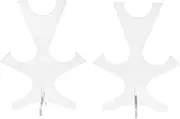 Lightsaber Display Stand, Stable Versatile Sword Display Stand Acrylic High Durability Easy To Install for Retail and Craft (Transparent)