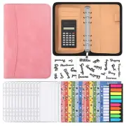 3X(A6 Budget Planner with Calculator Zip Budget Binder Budget Planner Made4278