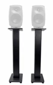 (2) Rockville 36” Studio Monitor Speaker Stands For Genelec 8030C Monitors
