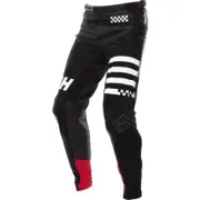 Fasthouse Elrod Air Cooled Vented Youth Pants, Black/White/Red
