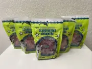5 Pack Trader Joe's Super Sour Scandinavian Swimmers Gummy Candy Fish 14 oz