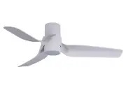 LED Ceiling Light with Remote Control Nautica White Energy saving Ceiling Fan Dc