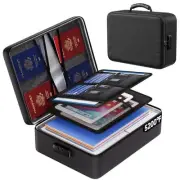 5200°F Fireproof Document Bag with Lock,Upgraded Heat Insulated