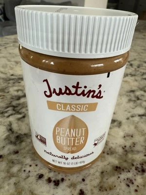 Justin's - Nut Butter Peanut Butter - Classic - 1 Jar - 16 oz - exp: 01/2026