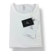 Rhoback White Blitz Tech SilverKnit Ionic+ Polo Shirt 2XL Short Sleeve NWT