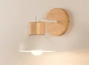 Wood Wall Lights - Home Decor Balcony Staircase Bedroom Bedside Lights, Vintage