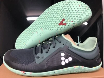 Vivobarefoot Primus Lite III Charcoal Teal Minimalist Running Wmns 11 EU42 /Men9