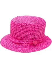 [catarzi] interwoven narrow-brim hat 58 Pink