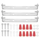 3 Set 132mm (5.2") Universal Light Fixture Mounting Bracket Kit with Screw