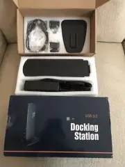 Acodot USB 3.0 Universal Dock Docking Station Ethernet, HDMI, 6 USB Ports, Black