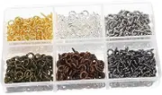 1 Set Handmade Jewelry Eye Screw Kit Tiny Eye Pin Craft Project Screw Eye Pin Hook Self-Tapping Eyelet Screw for DIY Art