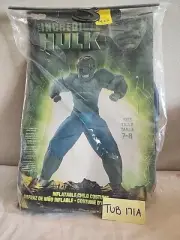 DISGUISE Incredible Hulk Inflatable Costume Child Size 7-8