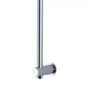 Round Shower Rail with Inlet