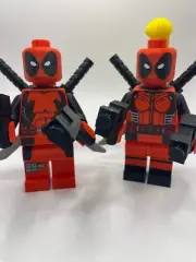 3d printed model Superhero - Deadpool male- Lego Inspired - Approx 9 Inches Tall
