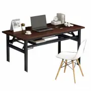 120cm Foldable Laptop Computer Desk Workstation Study Table Storage Student Home
