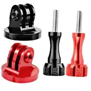 Aluminium Tripod Adapter, GoPro & DJI Osmo Action Camera Mount, for Red, Black
