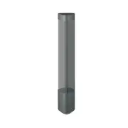 Bol LED Bollard Light - 7W Warm White - Triangle - 800mm Grey