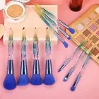 Blush Brush Multifunction Makeup 10-piece Set with Elegant Faux Handles