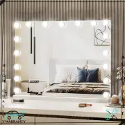 Hollywood Desktop Makeup Mirror Vanity Light up Mirror with 9 / 14/ 17 LED Bulbs