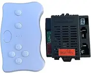 weelye RX23 2.4G Bluetooth Remote Control and Receiver Kit Kids Powered Ride On Car ,Controller Control Box Accessories for Children Electric Ride On Car Replacement Parts