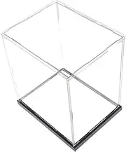 NAMOARLY Sturdy Acrylic Figure Display Case 26x18.5x16cm Easy Assembly Display Box
