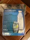 SodaStream Carbonating Bottles - 1 Liter (2-Pack) - Black New.