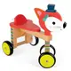 【法國Janod】經典設計木玩-寶寶小狐滑車