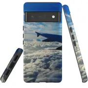 For Google Pixel 6 Pro Case Tough Protective Cover Sky Clouds From Plane
