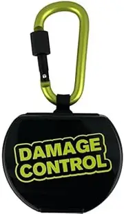 DAMAGE CONTROL Mouth Guard Case - Attachable Mouthguard Case Clip