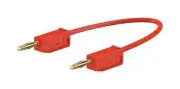 Test LEAD, 2MM Banana PLUG, 10A, 300MM, Banana Test Leads, 28.0039-030-22