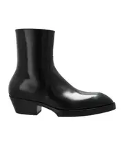 Bottega Veneta Side Zipped Boots 45 black