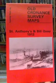 MAP OF ST ANTHONY'S & BILL QUAY 1912: Tyneside Sheet 19A NEW