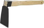 Small Eight Hoe With Short Wooden Handle, Hand Hoe Garden Tool, Great for Loosening or Weeding Soil