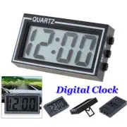 Digital LCD Electronic Clock Date Time Calendar Table Car Dashboard Small Clock