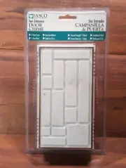 Fasco 2 Entrance Door Chime White/Gold 2 Note Front 1 Note Rear C8230R Sealed!