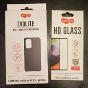 Samsung Galaxy A53 Tech 21 Evolite Phone Case & Tempered HD Glass