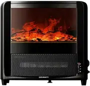 Electric Fireplace Heater 2000W Indoor Home Heating Modern Design Energy Efficient