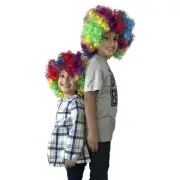 KINREX Clown Wig - Rainbow Halloween Party Costume Hair Wigs Kids and Adults