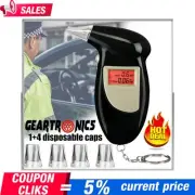 Digital LCD Police Breath Breathalyzer Test Alcohol Tester Analyzer Detector N*